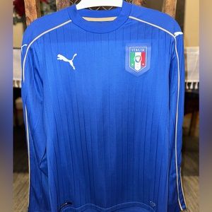 Italy 2015 Home Jersey long sleeve